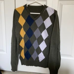Vintage Argyle Sweater